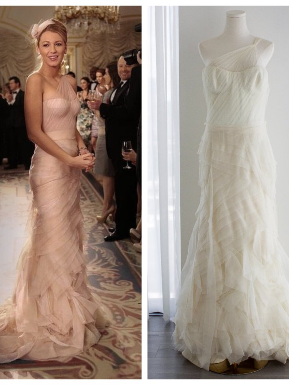 Vera Wang Farrah Ivory Gossip Girl Wedding Bridal Tulle Gown - Picture 1 of 16